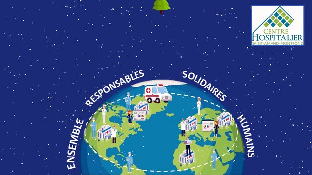 CARTE VOEUX CH SAINT AMAND MONTROND 2020