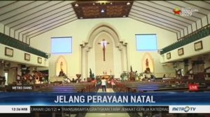 Persiapan Malam Natal di Sejumlah Daerah