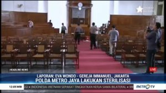 200 Personel Amankan Ibadah Malam Natal di GPIB Jemaat Immanuel DKI