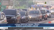 Arus Lalin Tol Japek Terpantau Ramai Lancar