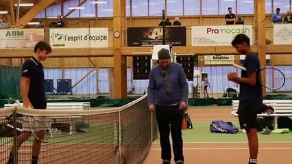 #Tennis - Finale TMC U18 Gabriel Debru VS Sagar Mittal