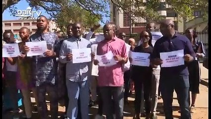 How suspected hoodlums attack free-Sowore protesters, beat up Deji Adeyunju