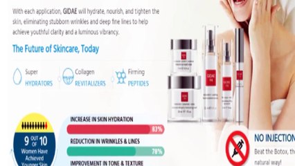 Gidae Anti Aging Cream : It can help to struggle with Radical Damage.