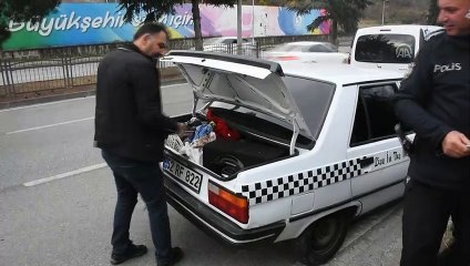 Polisten kaçarken otomobille kaza yapan 3 şüpheli yakalandı - SAMSUN