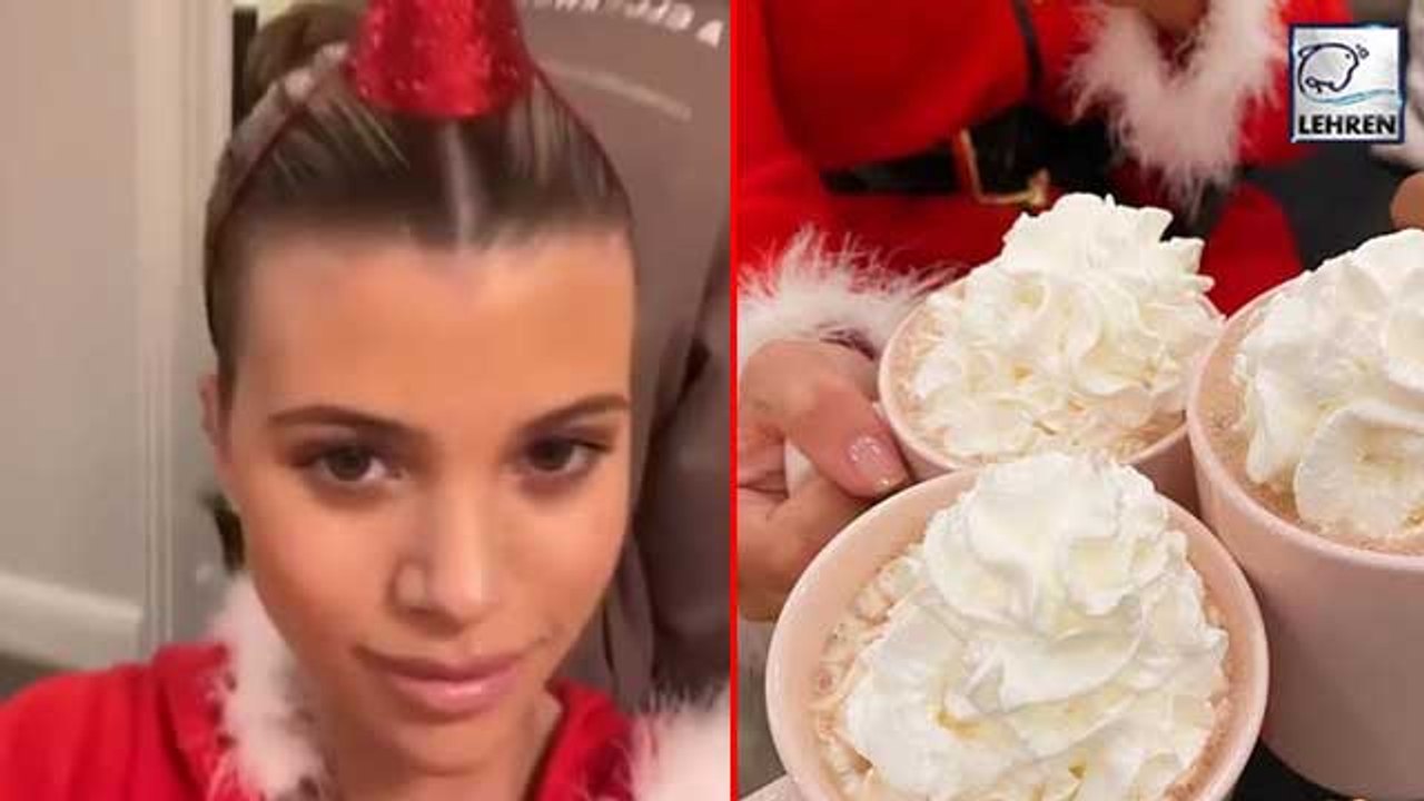 Sofia Richie Celebrates Xmas Early With Kylie Ahead of KarJenners Xmas Bash!