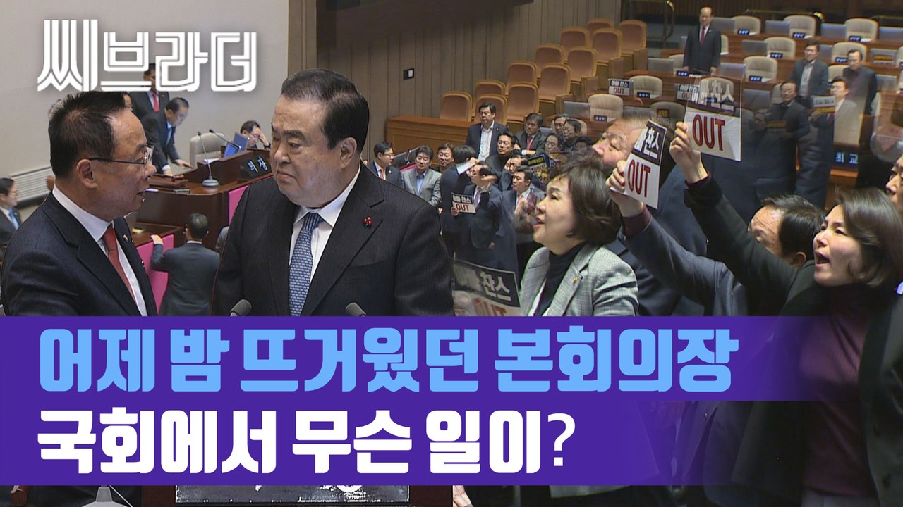 어제 밤, 본회의장에서는 무슨 일이? '본회의장에서 생긴 일' [씨브라더]