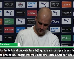 Man City - Guardiola : "Prolonger mon contrat ? Il faut voir si je le mérite"