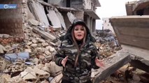 إعلامية موالية تفضح ما فعلته ميليشيا أسد ببلدة في ريف إدلب