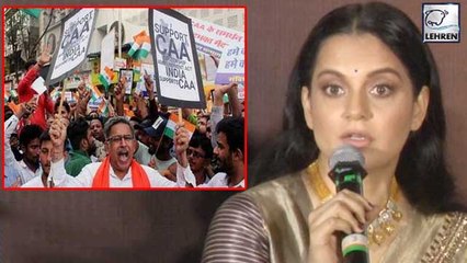 Download Video: Kangana Ranaut SLAMS Violent Citizenship Amendment Act Protesters