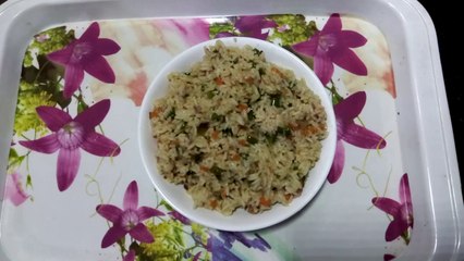 Tasty veg fried rice ready in 5 minute...#preetibhoj.