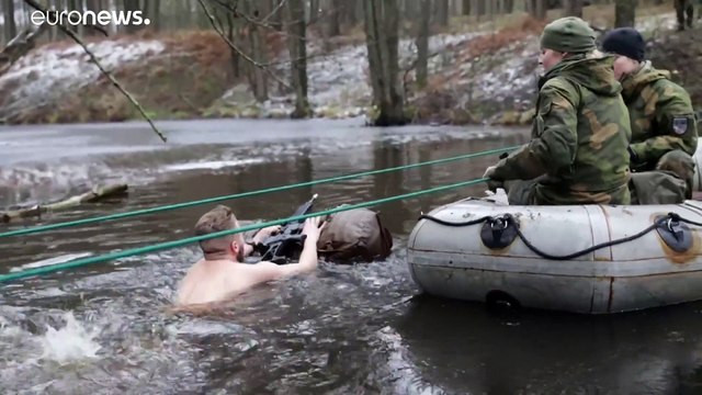 Солдаты НАТО отмечают Рождество в Литве