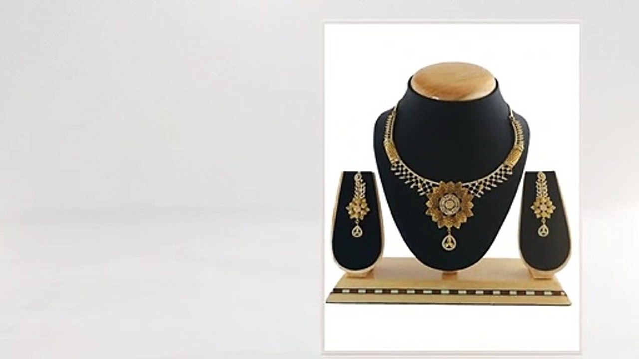 Top 10 Trending Designs of American Diamond Necklace Set with Matching Earrings