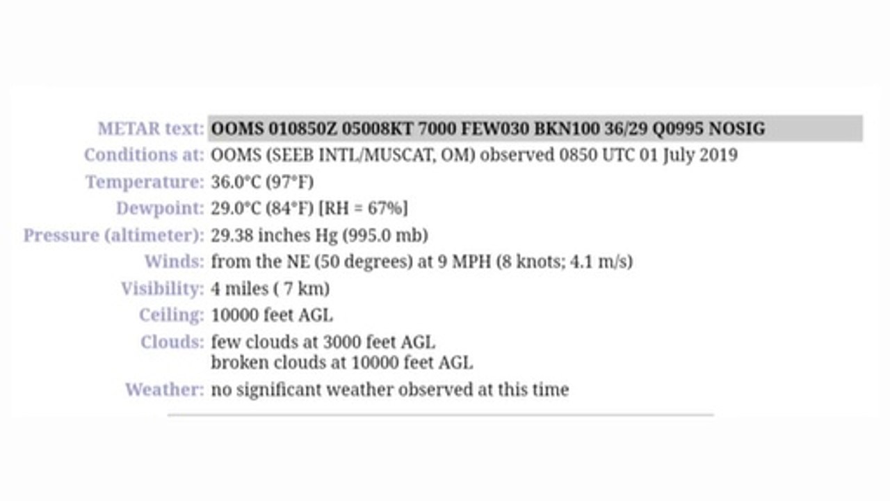 METEOROLOGY-Decoding a METAR - learn with JETA-1