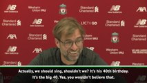 Klopp tries to sing Happy Birthday