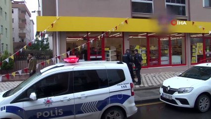 Ümraniye’de silahlı market soygunu