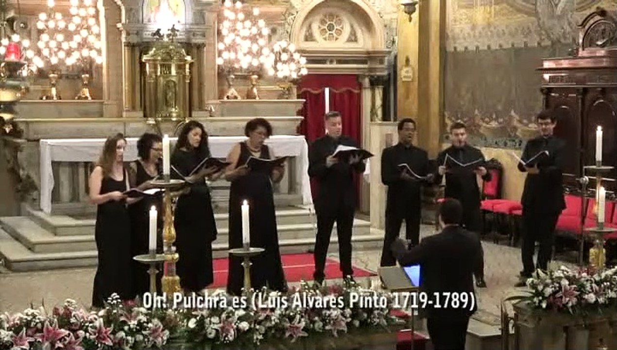 Sentidos do sagrado - Oh! Pulchra es (Luís Álvares Pinto 1719-1789) - 22 de novembro de 2019