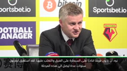 كرة قدم: الدوري الممتاز: علينا أن نتعلم كيفية السيطرة على الفرق – سولسكاير
