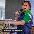 Sara Duterte: Exclude Davao City in ceasefire with CPP-NPA