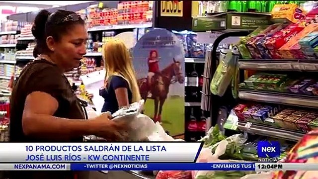 10 productos saldrán de la lista de control de precios - Nex Noticias