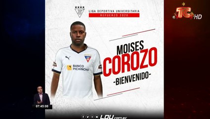 Moisés Corozo será jugador de Liga de Quito por cuatro temporadas