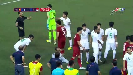 TỔNG HỢP những tình huống cầu thủ Việt Nam CỰC GẮT với các đối thủ tại Sea Games 30