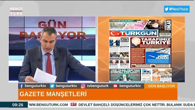 26 ARALIK 2019 MUHAMMET KUTLU İLE GÜN BAŞLIYOR