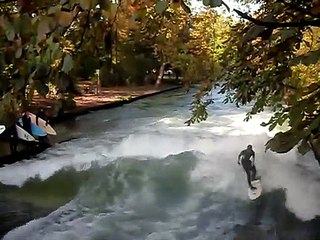 Surf no rio Eisbach - 1