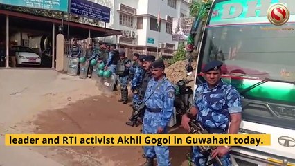 Watch | KMSS leader Akhil Gogoi presented before Special NIA Court in Guwahati