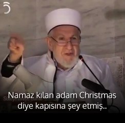 Prof. Dr. Cevat Akşit Hoca Noel Kutlamak