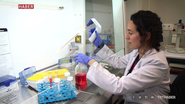 Türkiye'nin ilk aşı enstitüsü kapılarını TRT Haber'e açtı