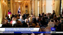 Reacciones por mediación de PNUD en reformas constitucionales  - Nex Noticias