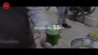 World's Best Street Food in Patiala | live wheatgrass Juice for Healthy life 