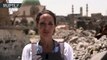 Así fue la visita de Angelina Jolie a la mezquita en ruinas de Mosul