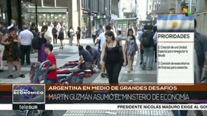 Ministro de Economía argentino señala cómo resolverá el endeudamiento