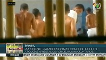 Brasil: Bolsonaro concede indulto navideño a policías y militares