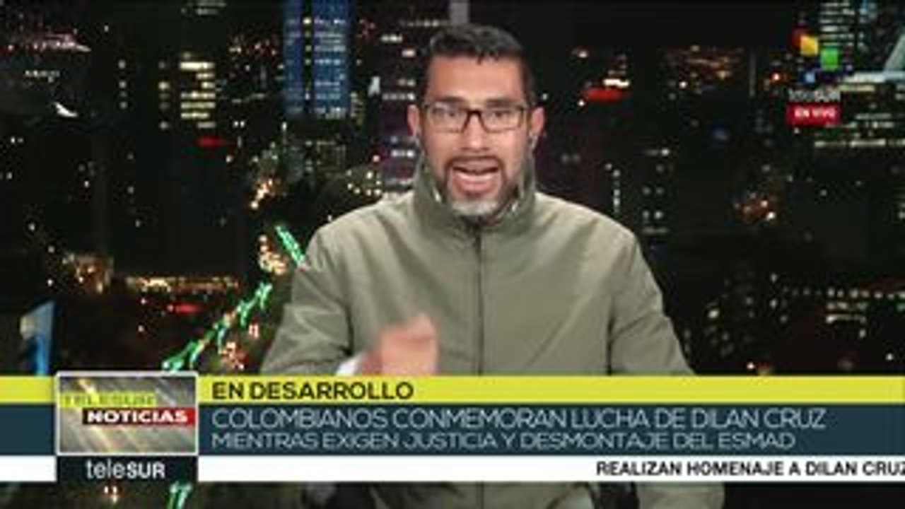 Colombia: realizan homenaje a Dilan Cruz a un mes de su asesinato