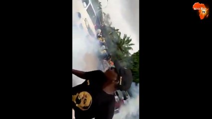 Des partisans de Soro  gazés au siège de GPS à la Riviera Golf