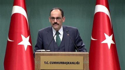 Kalın: "(Kanal İstanbul) Türkiye için yapılabilir, İstanbul için önemli bir projedir"