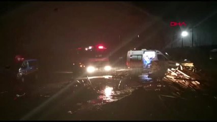 Sakarya barakada yanarak öldü