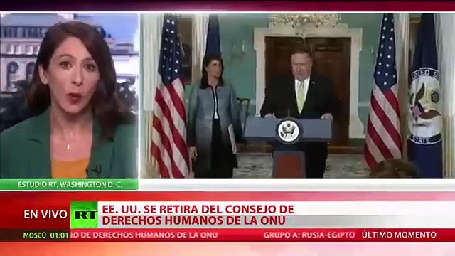 Trump abandona el hipócrita Consejo de Derechos Humanos de la ONU