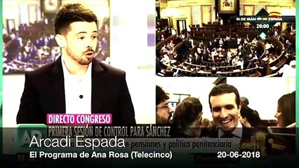 Arcadi Espada on fire contra el Gobierno Sánchez