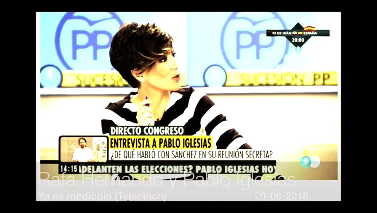 El troleo formidable de Rafa Hernando a Pablo Iglesias