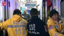 Adana’da otomobil sele kapıldı