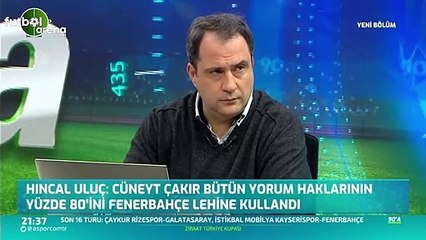 Hıncal Uluç "Hakemler belanın Fenerbahçe ve Galatasaray'dan geleceğini biliyor"