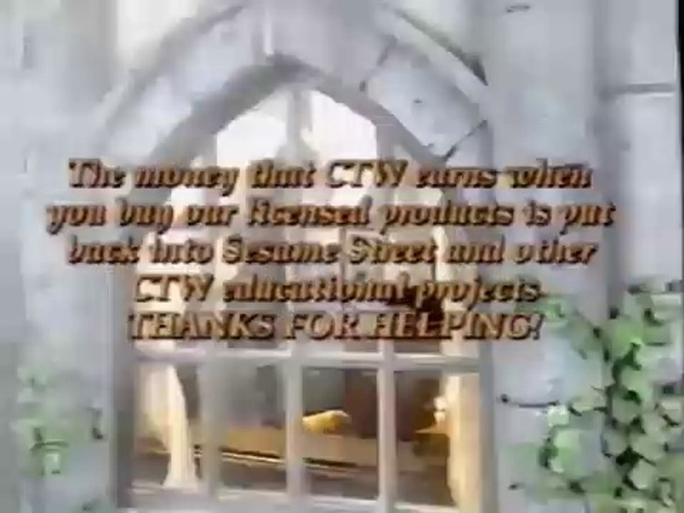 Closing to Elmo Says Boo! VHS 1998 (CTW Version)