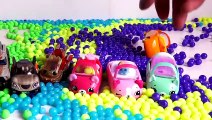 Learn Colors Pj Masks Cups Balls Beads Orbeez   Pj Masks Wrong Heads Surprise Toys