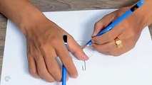 HOW TO DRAW A PERFECT CIRCLE WITHOUT COMPASS