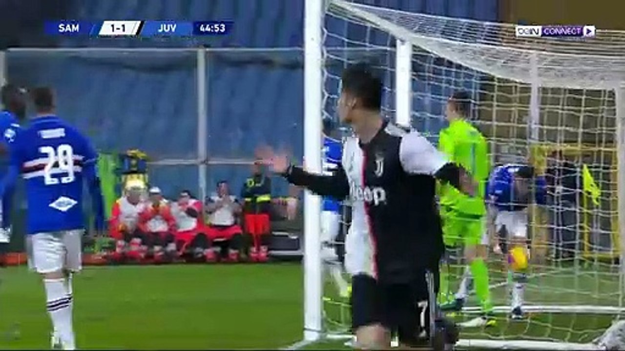 سامبدور 1-2 يوفنتوس _ هدف استثنائي من كريستيانو رونالدو في مرمى سامبدوريا _ الجو