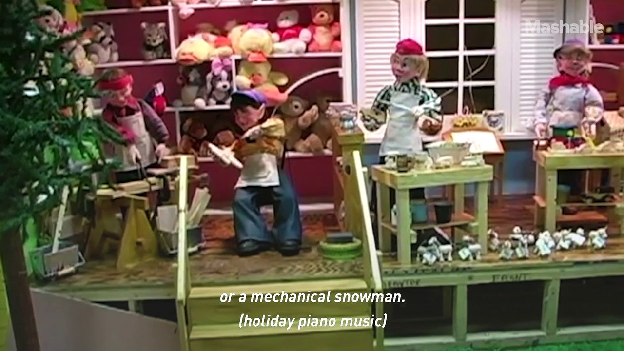This real-life Geppetto makes Christmas robots — Mashable Originals