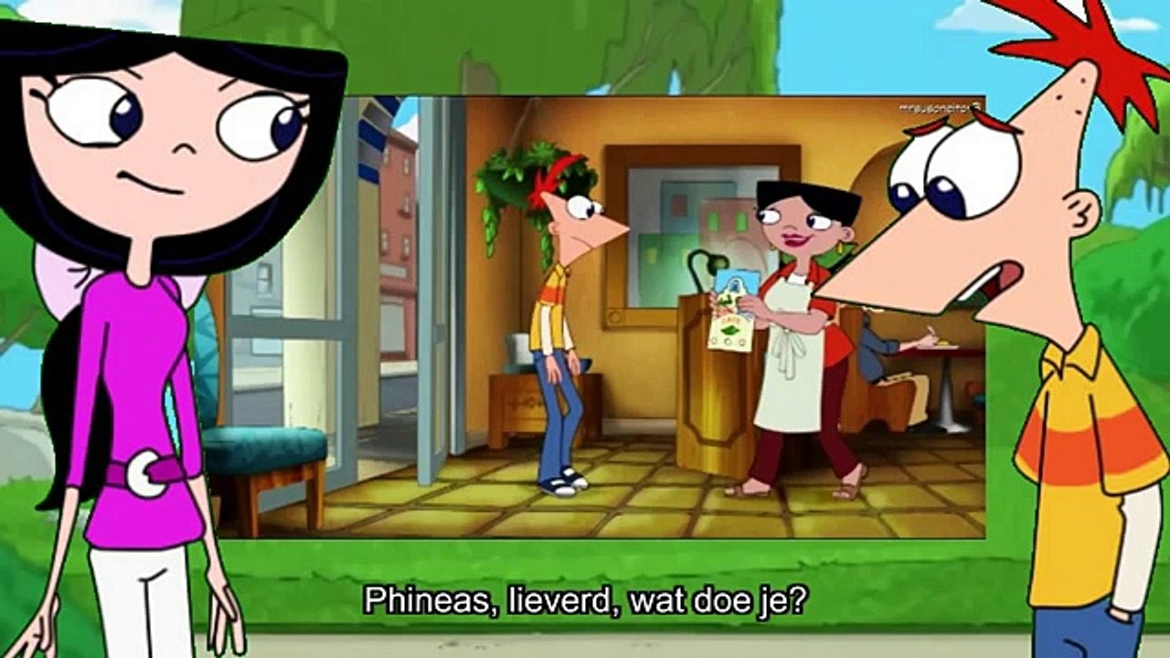 Phineas & Ferb: Season 4 - "Act Your Ages" Phineas & Isabella Duet Song (Russian) | Dutch Subs